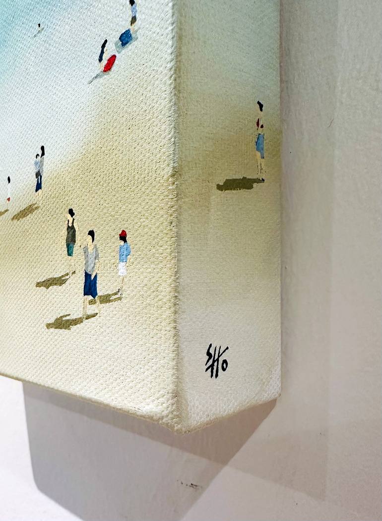 Original Figurative People Painting by Stephanie Ho