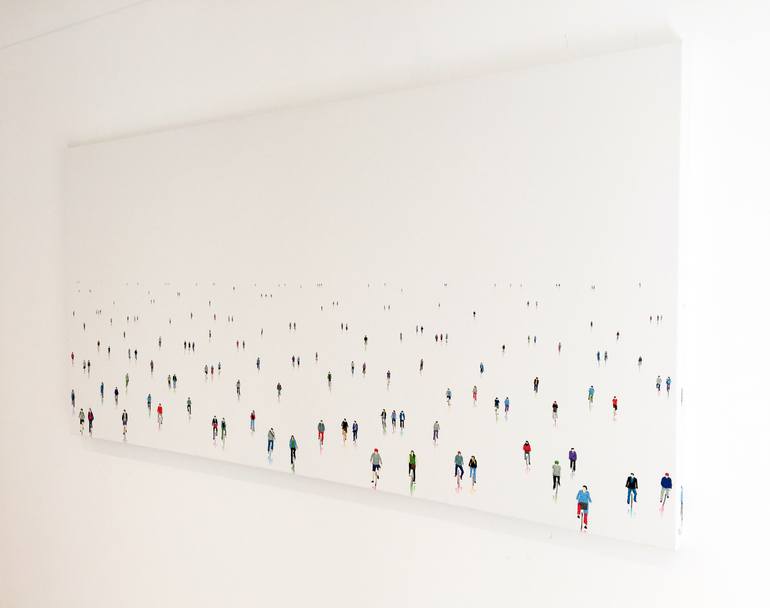 Original Figurative People Painting by Stephanie Ho
