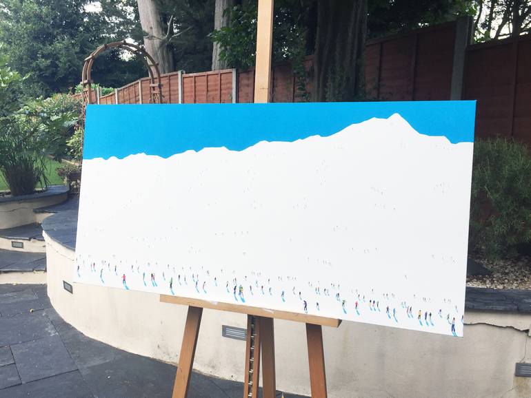 Original Figurative People Painting by Stephanie Ho