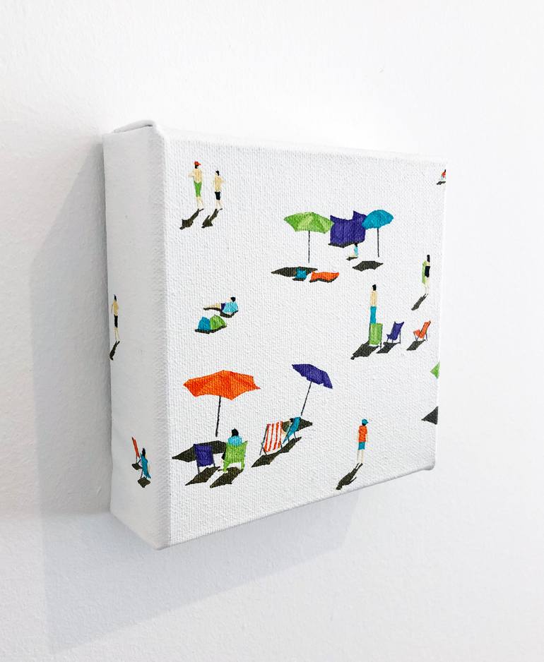 Original Figurative People Painting by Stephanie Ho