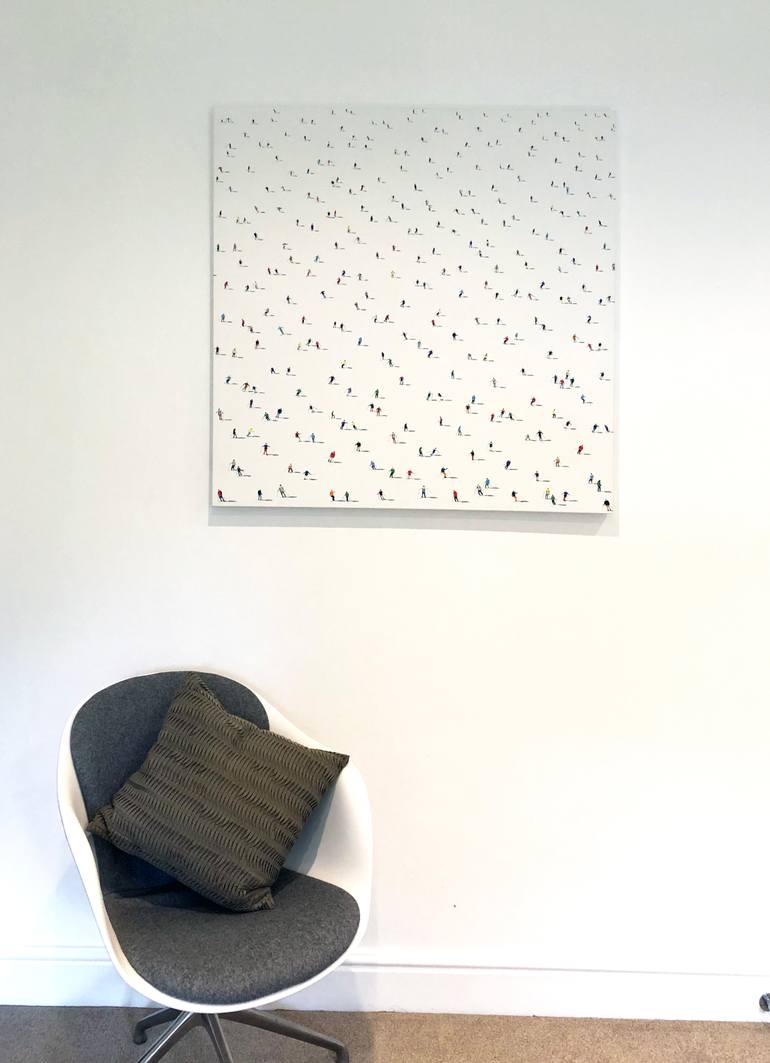 Original Figurative People Painting by Stephanie Ho