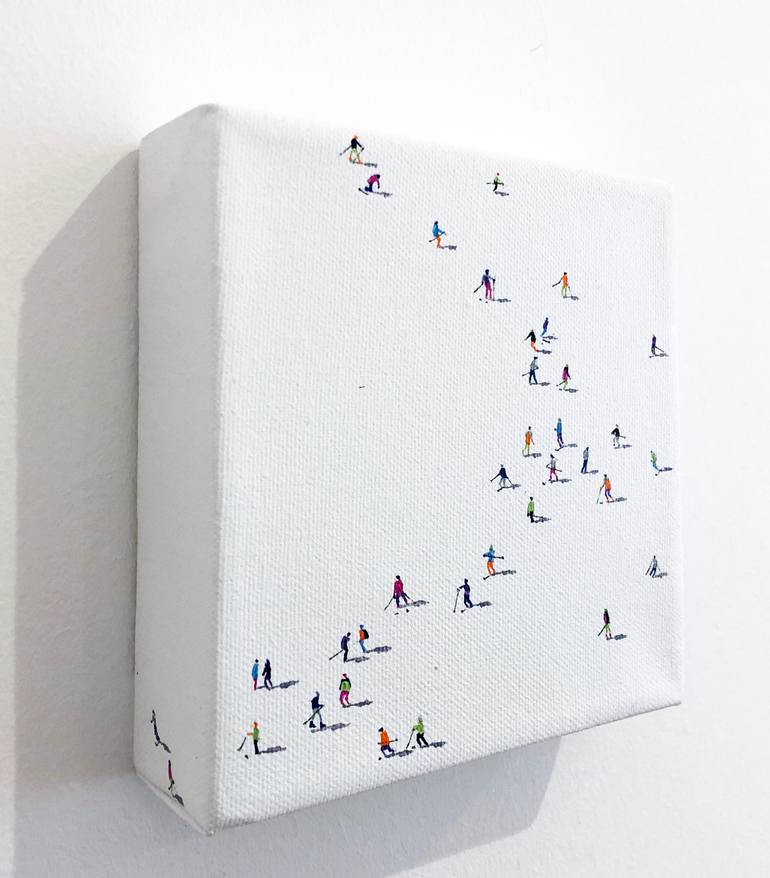 Original Figurative People Painting by Stephanie Ho