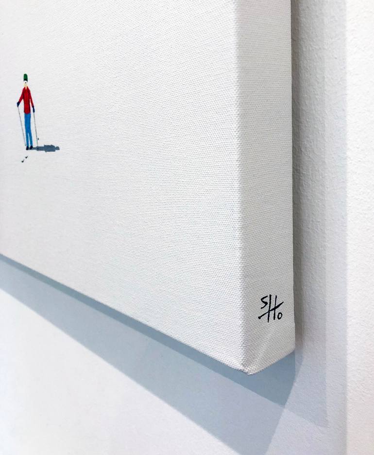 Original Figurative People Painting by Stephanie Ho
