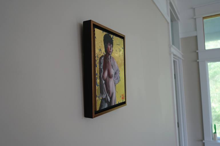 Original Contemporary Erotic Painting by Thu Nguyen