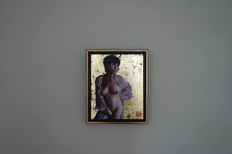 Original Contemporary Erotic Painting by Thu Nguyen