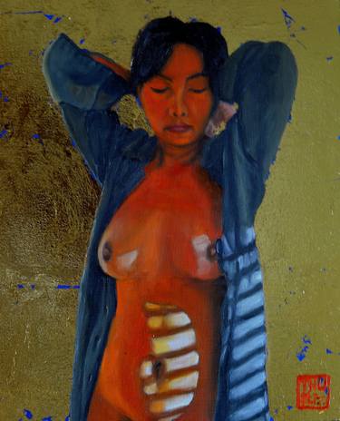 Print of Erotic Paintings by Thu Nguyen