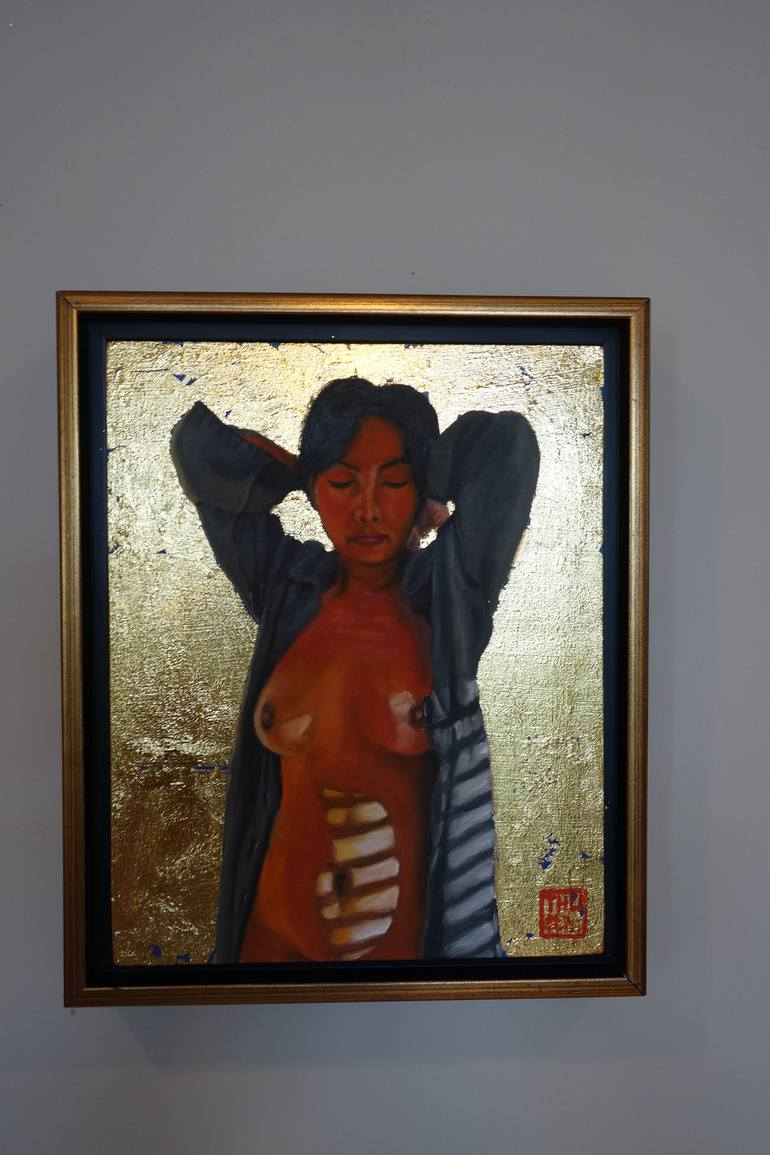 Original Erotic Painting by Thu Nguyen