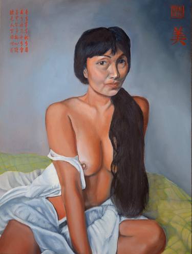 Original Classicism Nude Paintings by Thu Nguyen