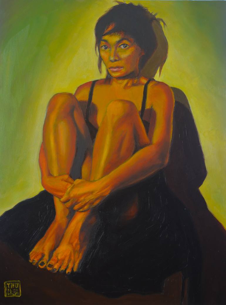 Original  Painting by thu nguyen