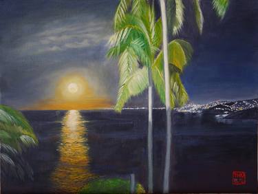 Original Realism Landscape Painting by Thu Nguyen