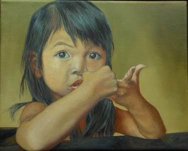 Print of Children Paintings by Thu Nguyen