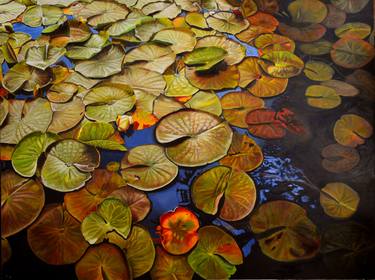 Original Impressionism Botanic Paintings by Thu Nguyen