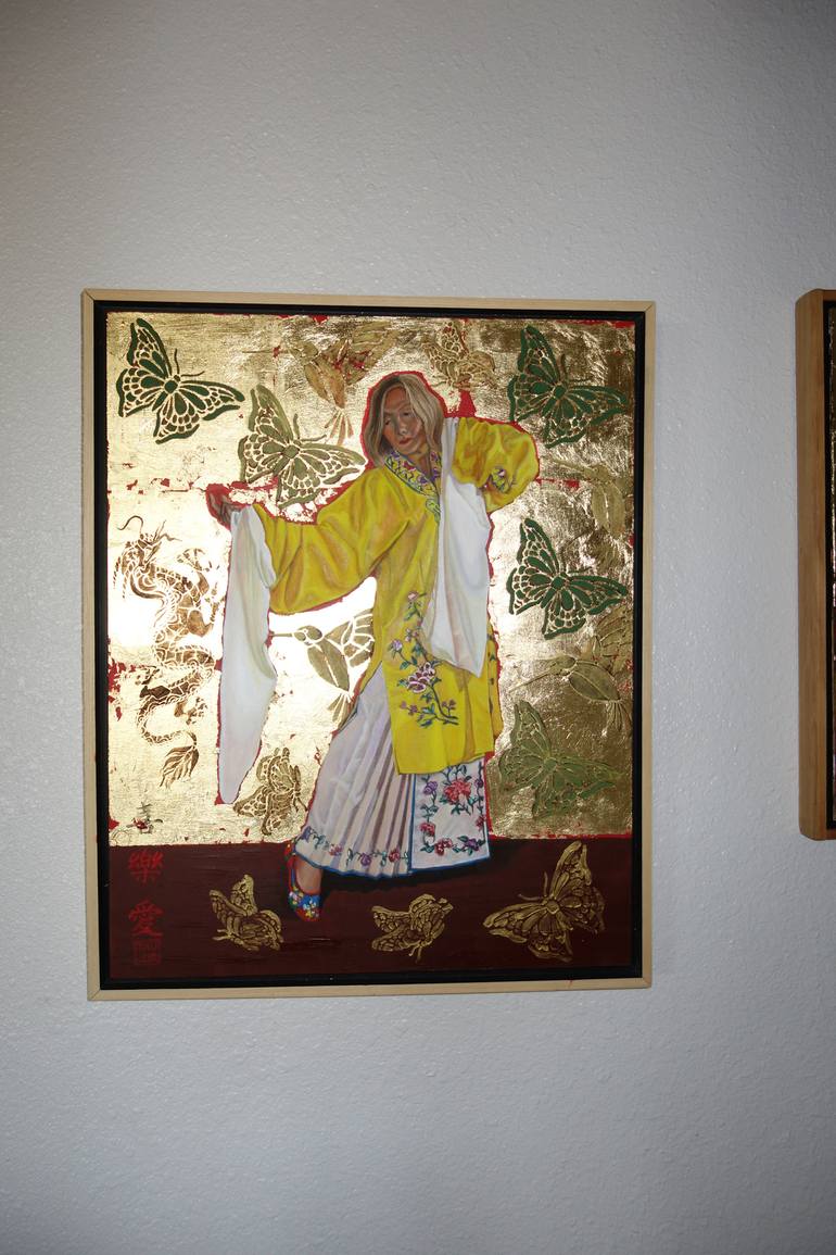 Original Women Painting by Thu Nguyen