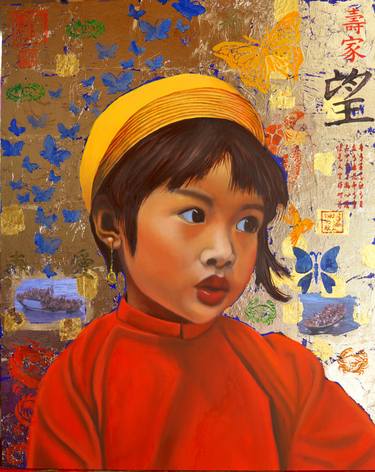 Print of Conceptual Children Paintings by Thu Nguyen