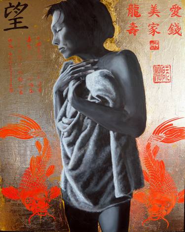Original Nude Paintings by Thu Nguyen