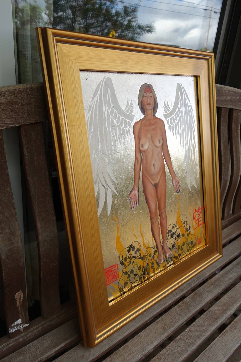 Original Erotic Painting by Thu Nguyen