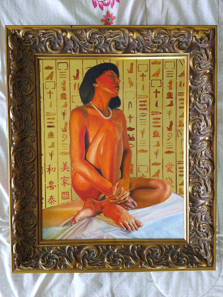 Original Nude Painting by Thu Nguyen