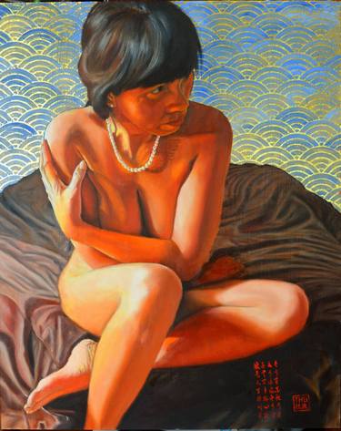 Print of Nude Paintings by Thu Nguyen