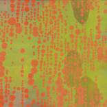 Untitled (2009 Orange - green) by Hanne Linde