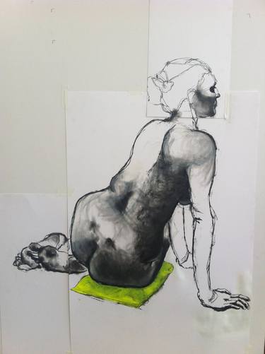 Original Figurative Women Drawings by Lorien Haynes