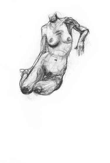 Original Fine Art Nude Drawings by Lorien Haynes