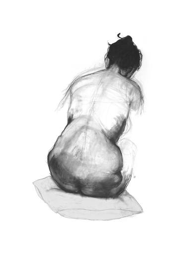 Original Fine Art Nude Drawings by Lorien Haynes