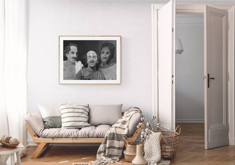 Original Figurative People Painting by Antonio Dulcidio