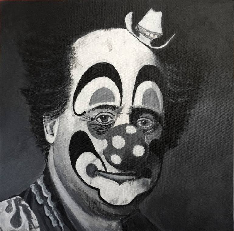 The Clown Painting By Antonio Dulcidio Saatchi Art   9351739 DIHRUYNR 7 