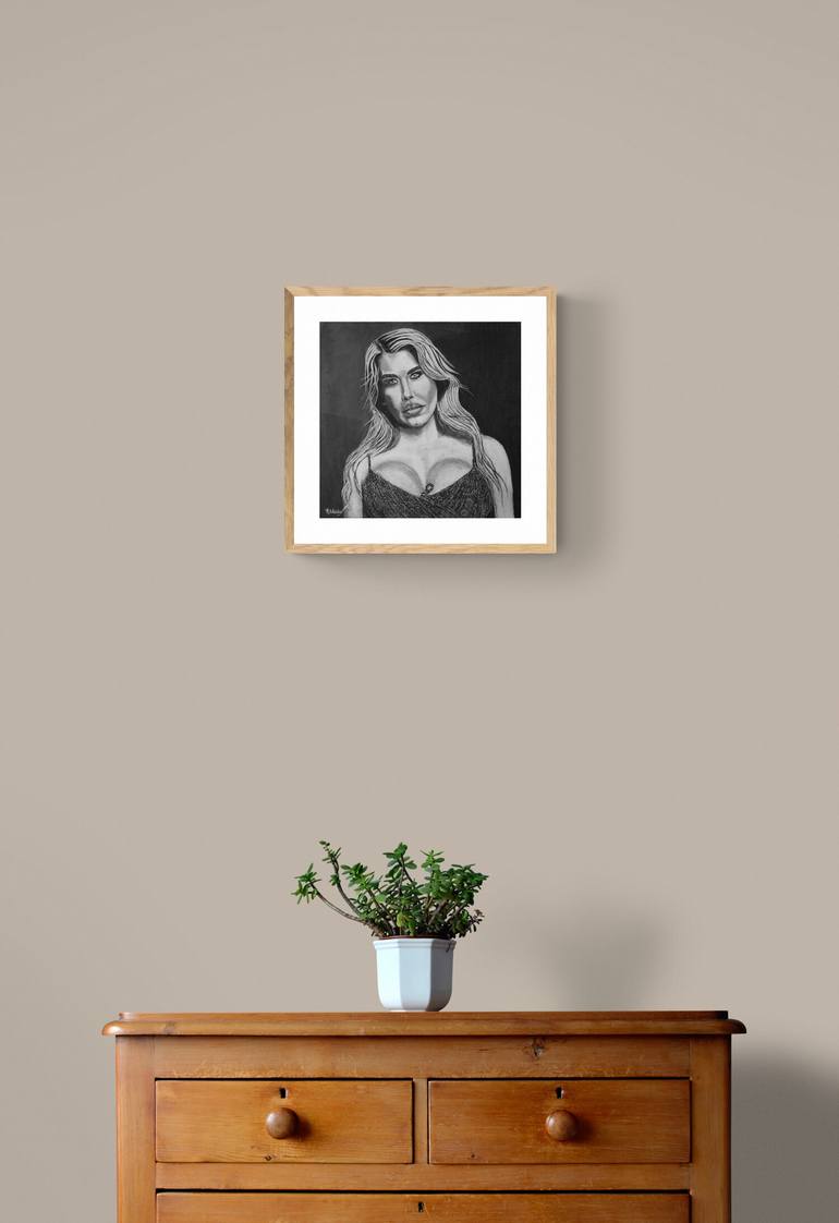 Original Portraiture Women Painting by Antonio Dulcidio