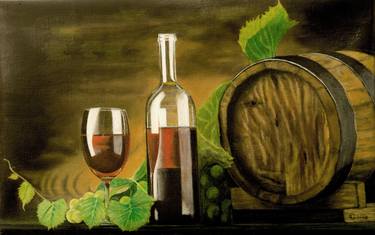 Original Still Life Paintings by Antonio Dulcidio