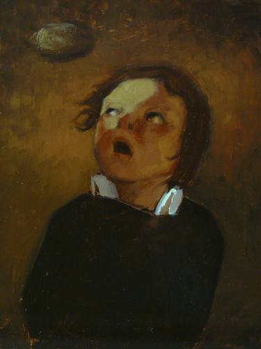 Original Surrealism Children Paintings by Richard T Scott