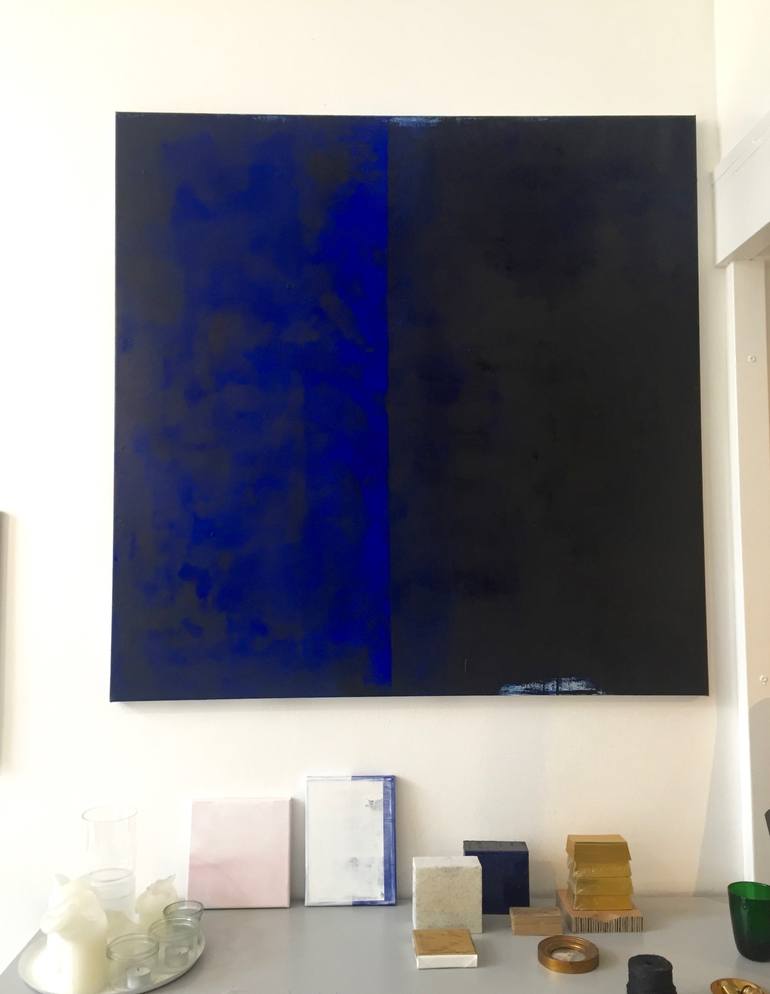 Original Minimalism Abstract Painting by Laura de Wilde