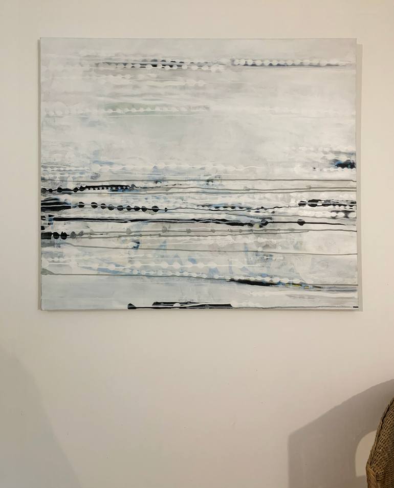 Original Abstract Painting by Russell Frampton 