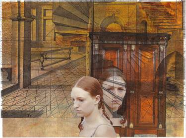 Print of Surrealism Women Collage by Mario Bertorelli