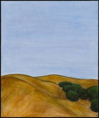 Print of Expressionism Landscape Paintings by elisa ann lindstrom