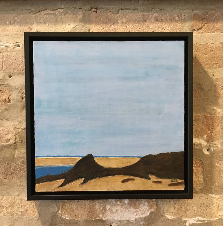 Original Expressionism Landscape Painting by Elisa Ann Lindstrom