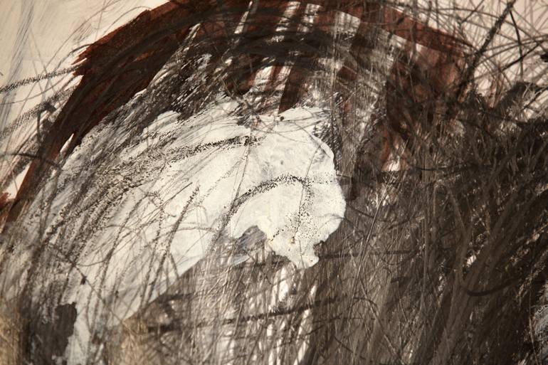 Original Abstract Expressionism Abstract Drawing by Stefan Albert Haring