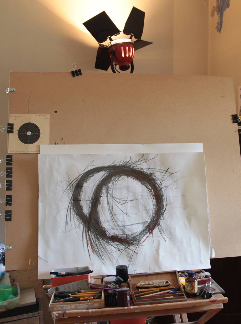 Original Abstract Drawing by Stefan Albert Haring