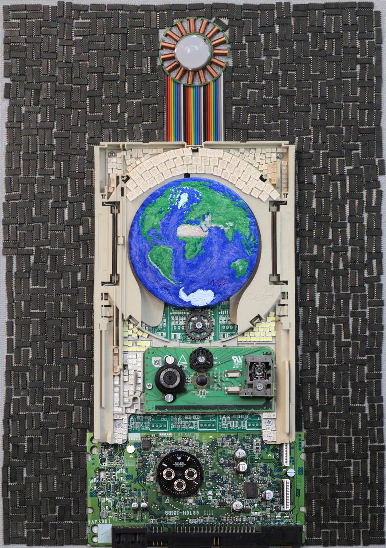 Original Conceptual Other Painting by Walter Miranda