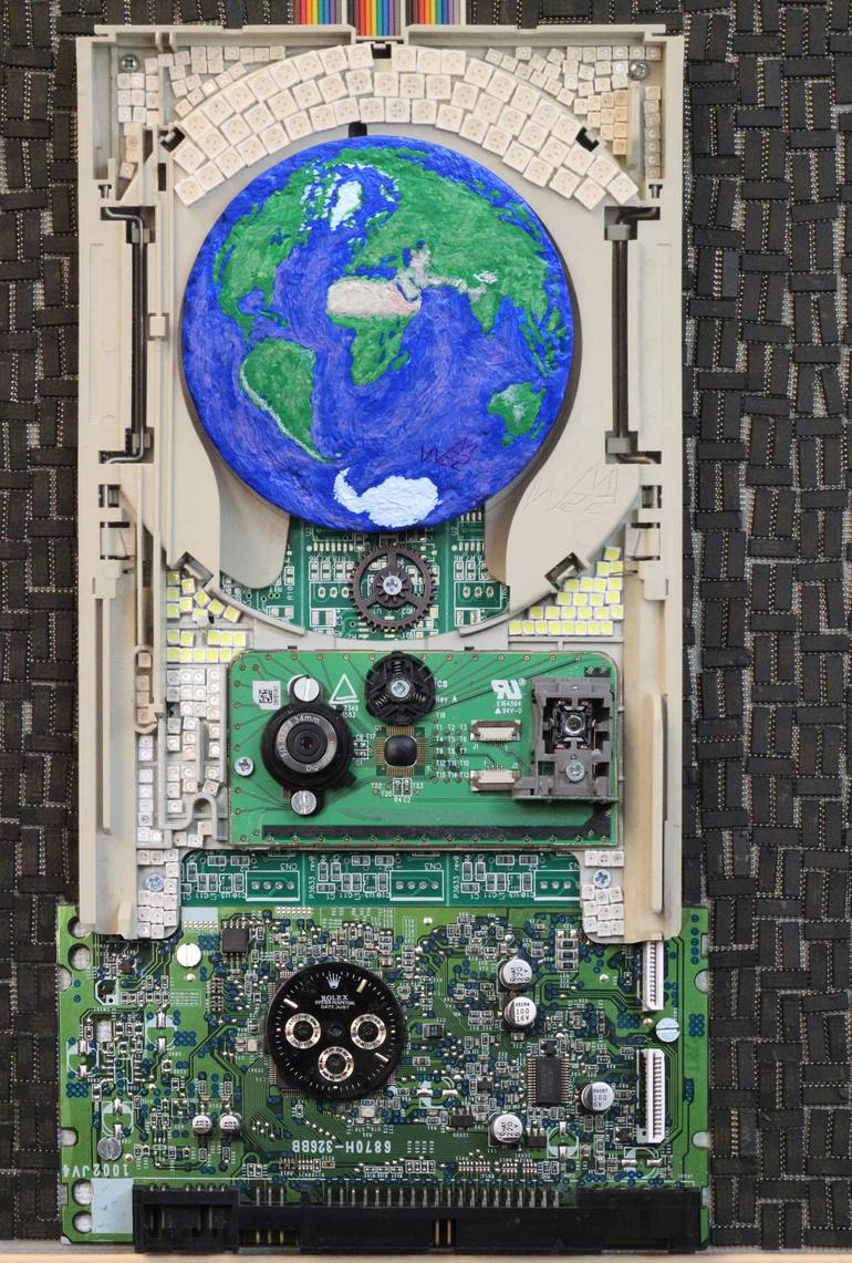 Original Conceptual Other Painting by Walter Miranda