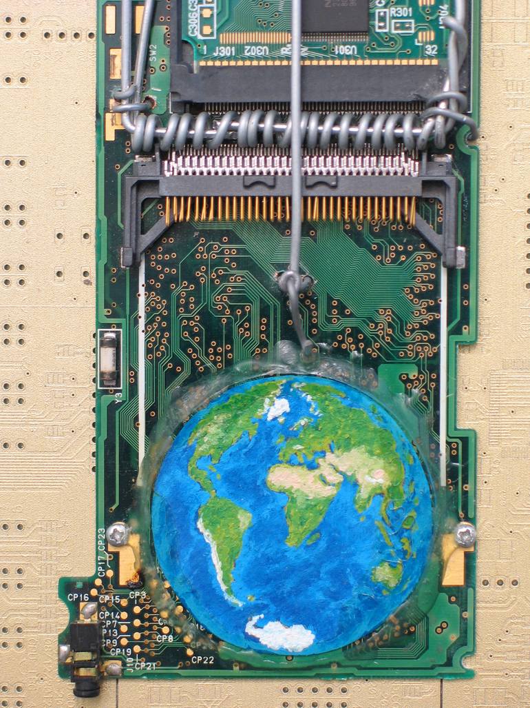 Original Conceptual Other Painting by Walter Miranda