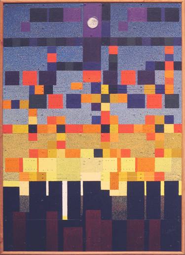 Print of Fine Art Geometric Paintings by Walter Miranda