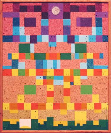 Print of Conceptual Geometric Paintings by Walter Miranda