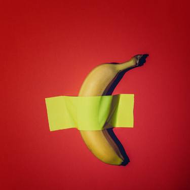 the wall banana(50x50) - Limited Edition of 20 thumb