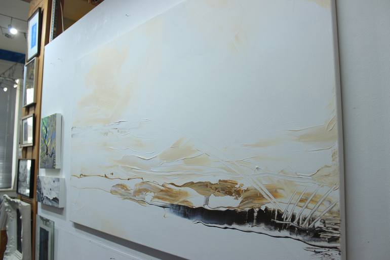 Original Abstract Expressionism Abstract Painting by Michael Lauer