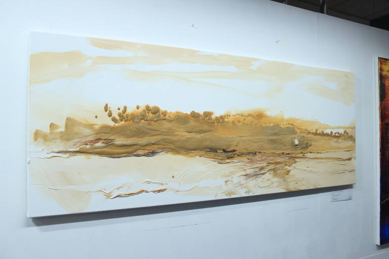 Original Abstract Expressionism Abstract Painting by Michael Lauer