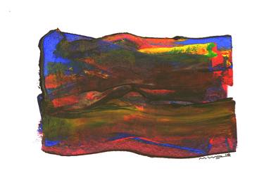 ABSTRACT LANDSCAPE N°247 >ALPENGLOW thumb