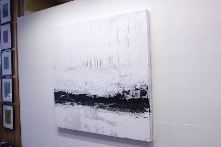 Original Abstract Expressionism Abstract Painting by Michael Lauer