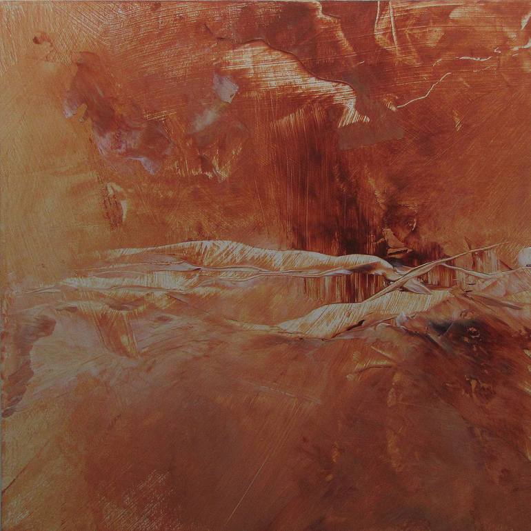 Original Abstract Expressionism Abstract Painting by Michael Lauer