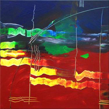 Original Abstract Paintings by Michael Lauer